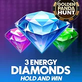 Golden Panda - 3 Energy Diamonds